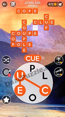 level 166 wordscapes|Wordscapes Wind Level 166 Answers .